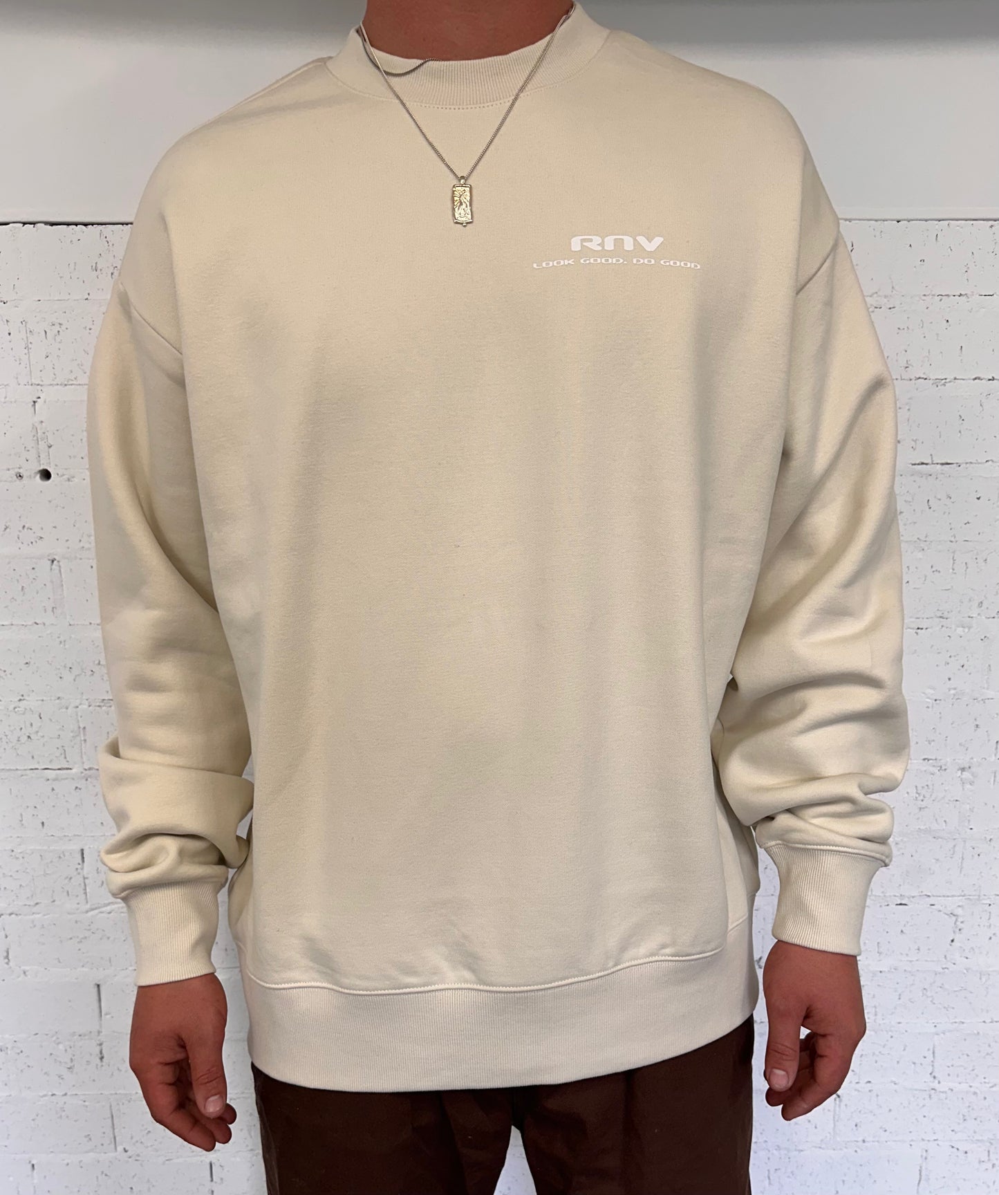 Ecru RNV Crew Neck