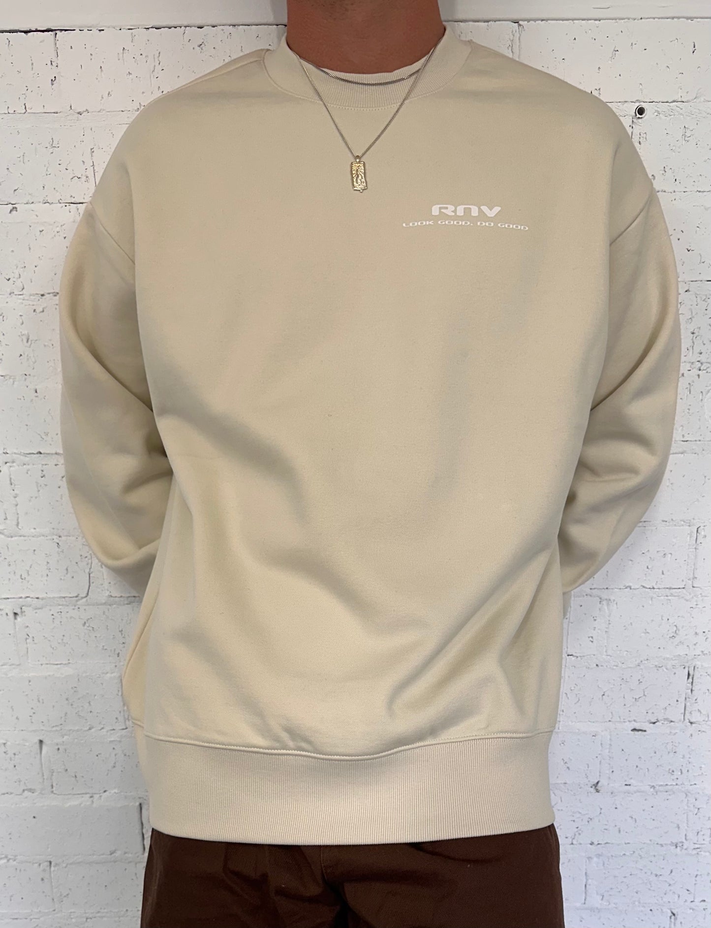 Ecru RNV Crew Neck