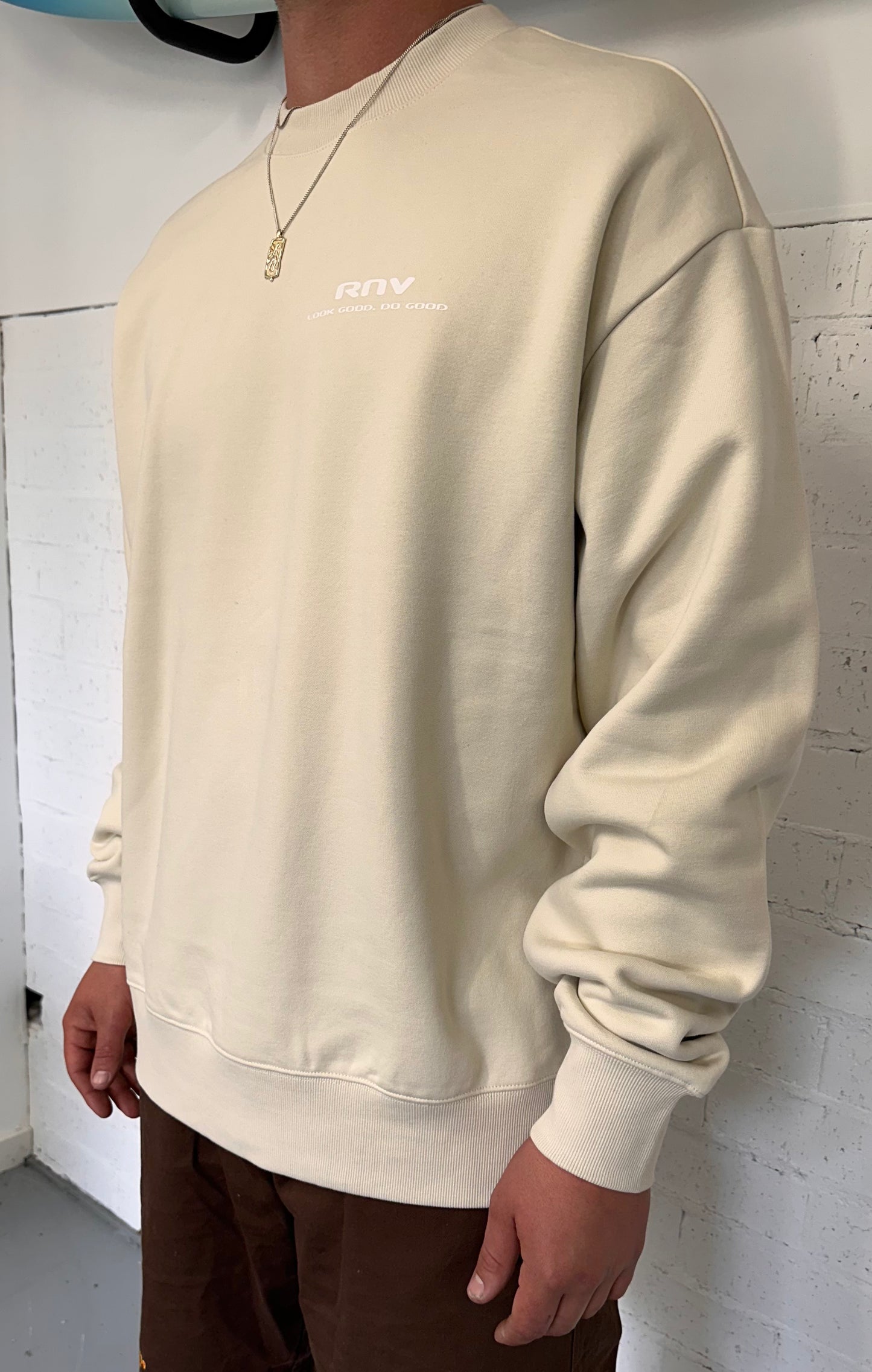 Ecru RNV Crew Neck