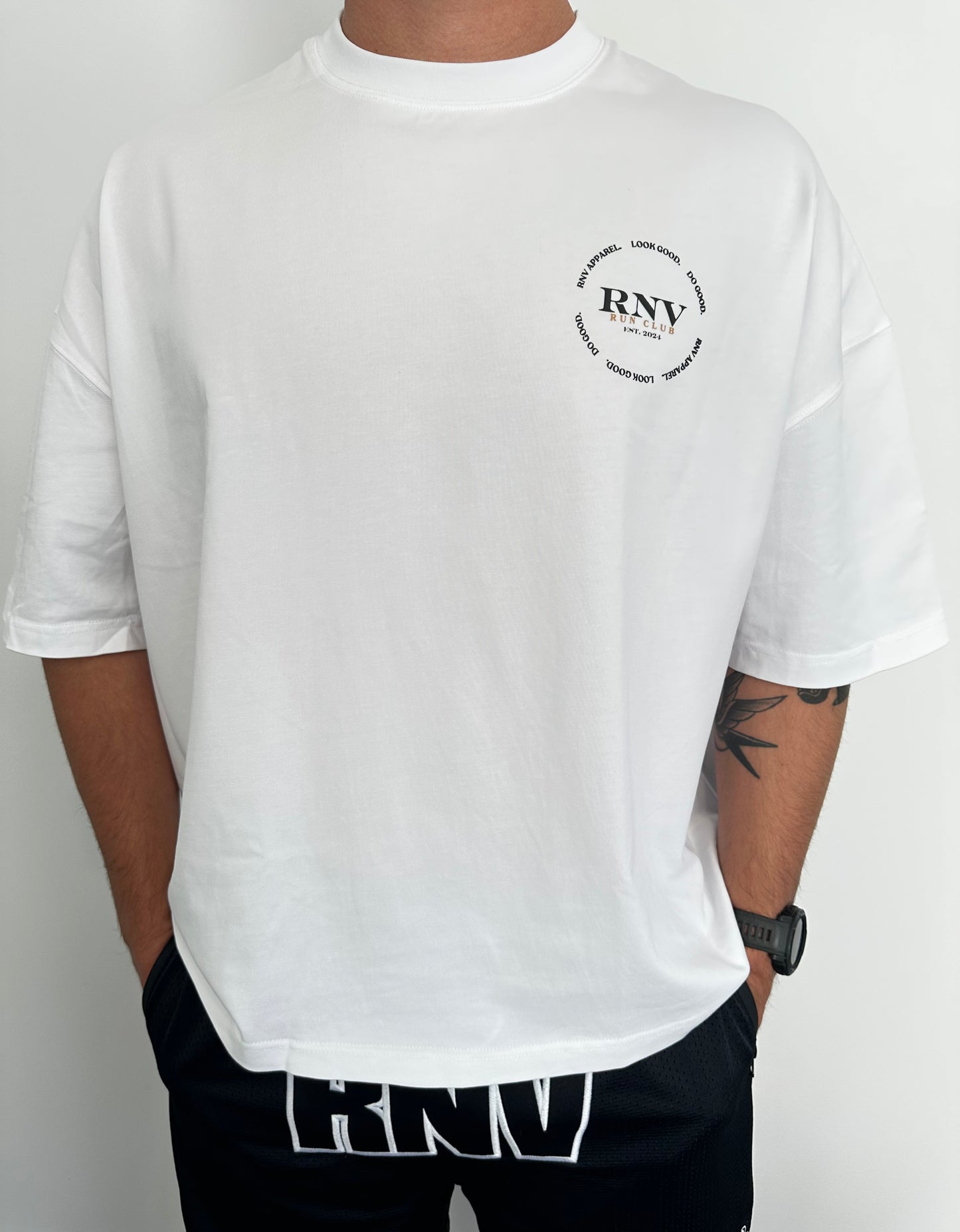 White Run Club Tee