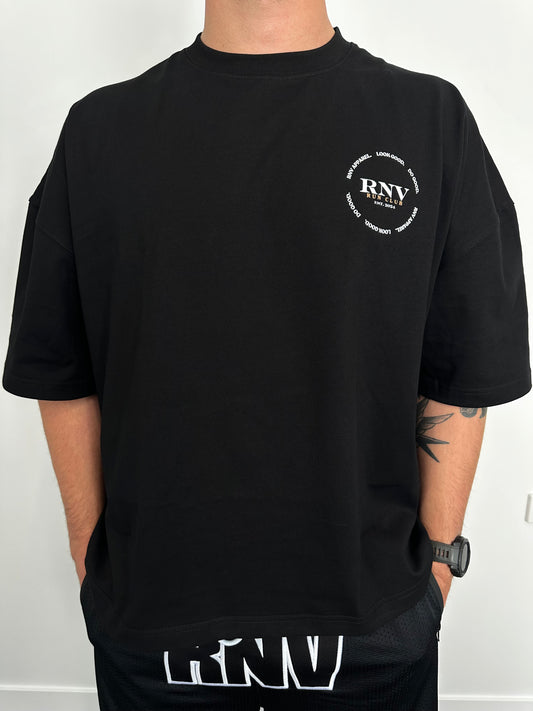 Black Run Club Tee